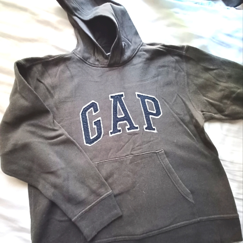 Boys 12 Gap Hoodie Gray Excellent
